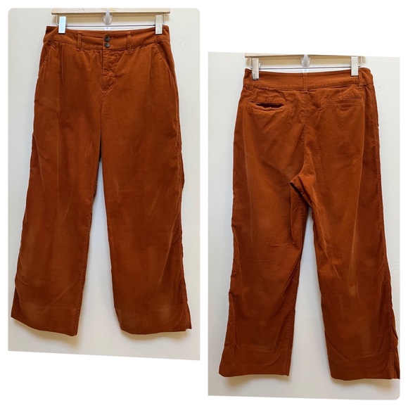 Garnet Hill Caramel Color Cropped Wide 